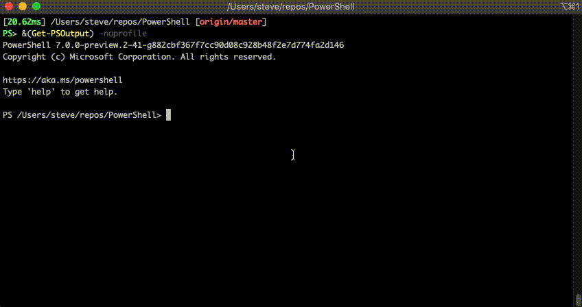 PowerShell 7 Preview 3