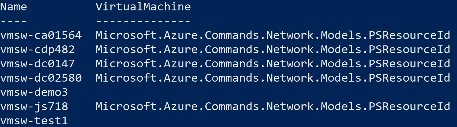 Use PowerShell to Identify Unassociated Azure Resources