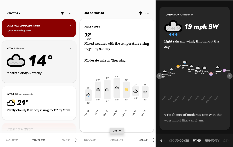 Appy Weather - Xamarin Weather Award Winning App