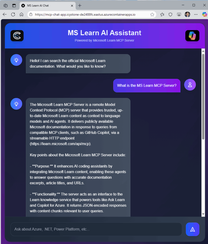 mslearnassistant image