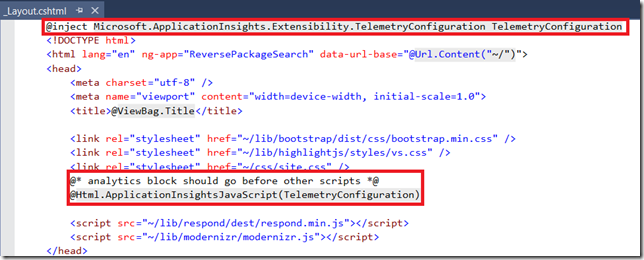 ASP NET Blog Application Insights for ASP NET 5 you re 