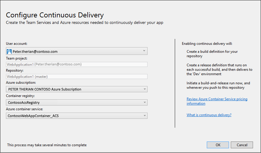 Configure Continuous Delivery
