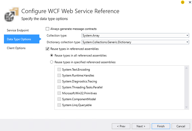 Connected WCF Service Extension