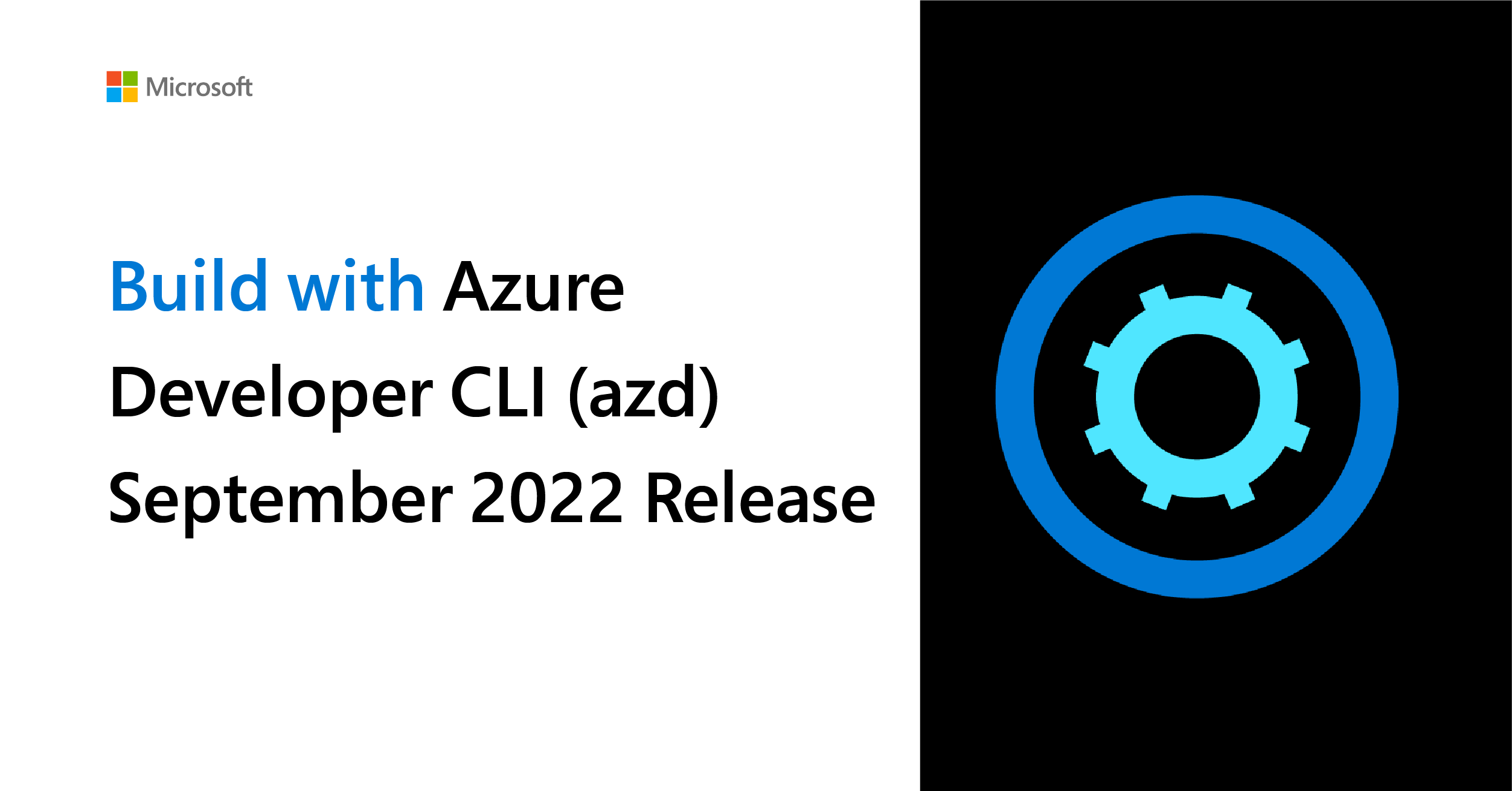 Azure Developer CLI (azd) – September 2022 Release