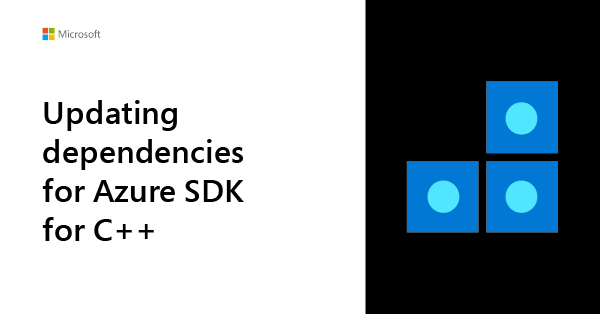 Updating dependencies for Azure SDK for C++