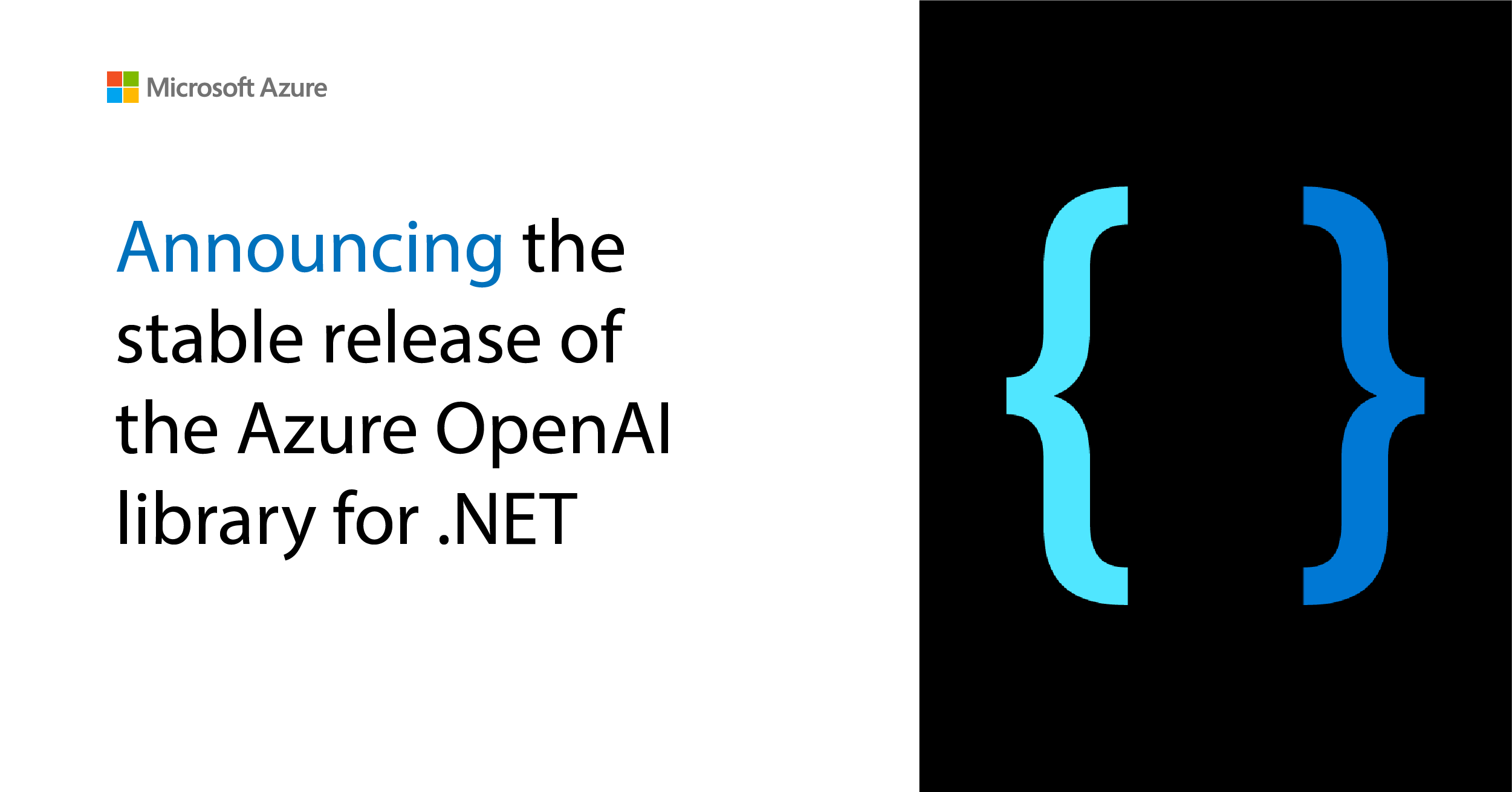 Announcing the stable release of the Azure OpenAI library for .NET