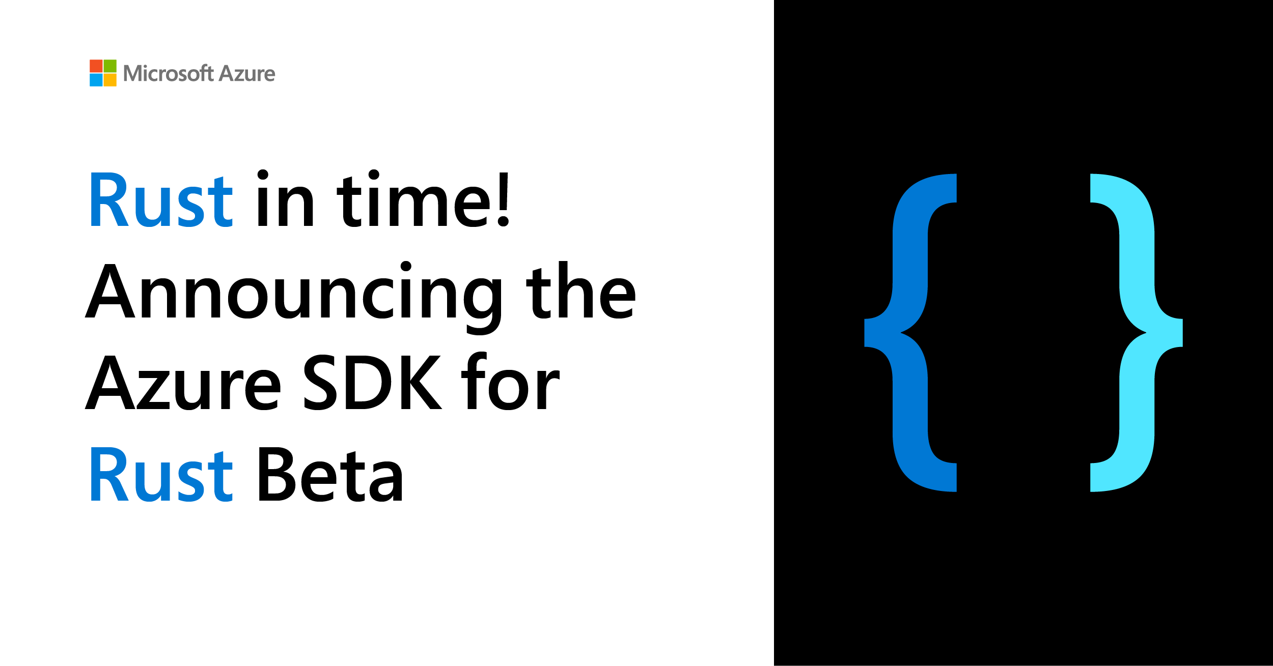 Rust in time! Announcing the Azure SDK for Rust Beta. 🎉