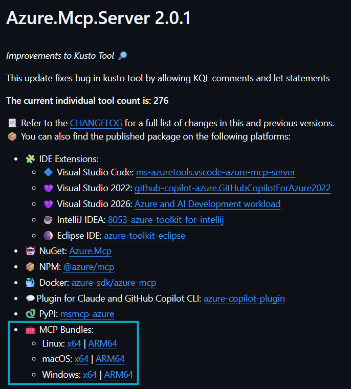 Download page