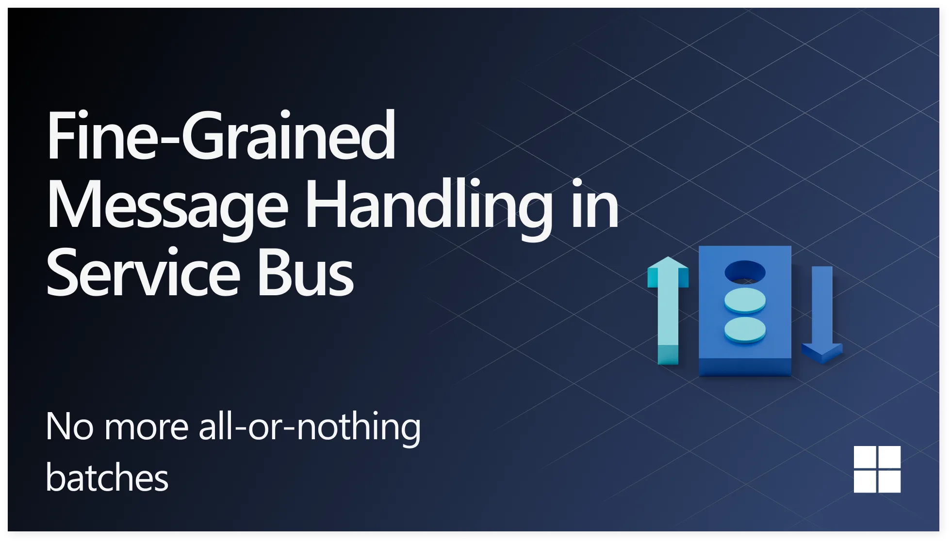 The problem: All-or-nothing batch processing in Azure Service Bus