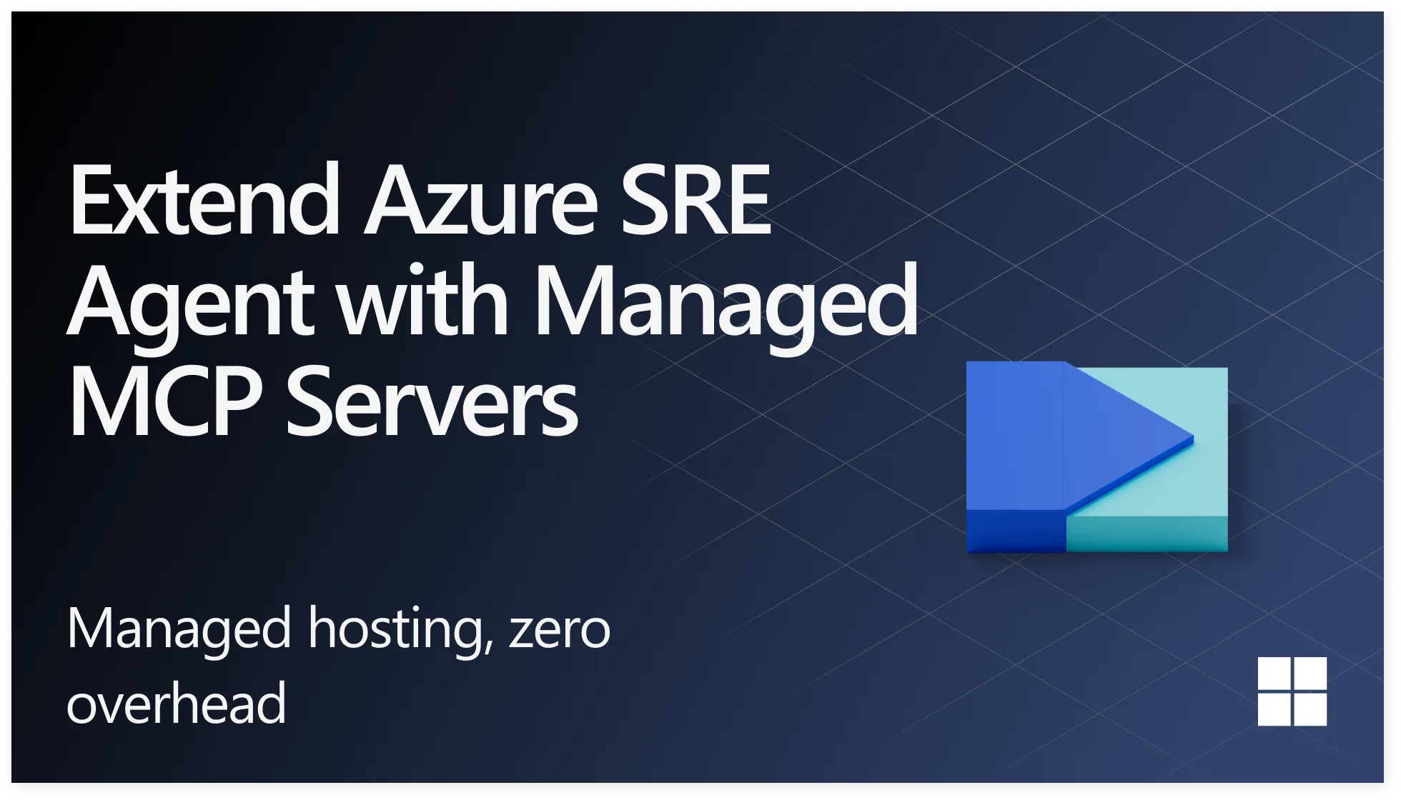 Power Azure SRE Agent with the tools it needs