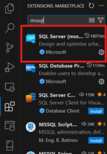 MSSQL Extension for VS Code: Introducing Schema Compare (Preview ...