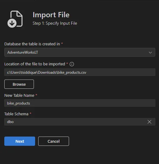 flat file dialog image