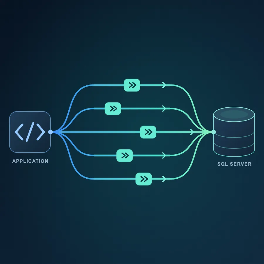 Try SqlClient’s new connection pool for faster parallel connections