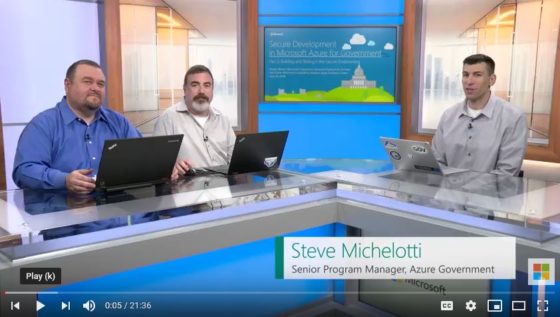 Secure Development on Azure Government – Part 2