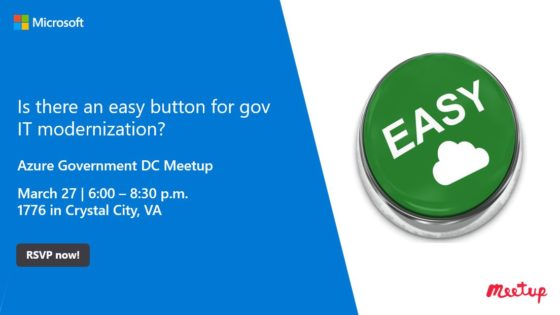 Is there an easy button for gov IT modernization?