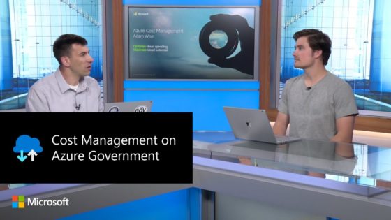 Azure Cost Management on Azure Government
