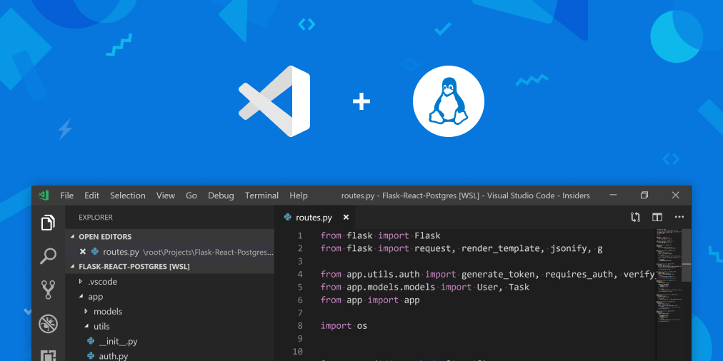 wsl visual studio code install