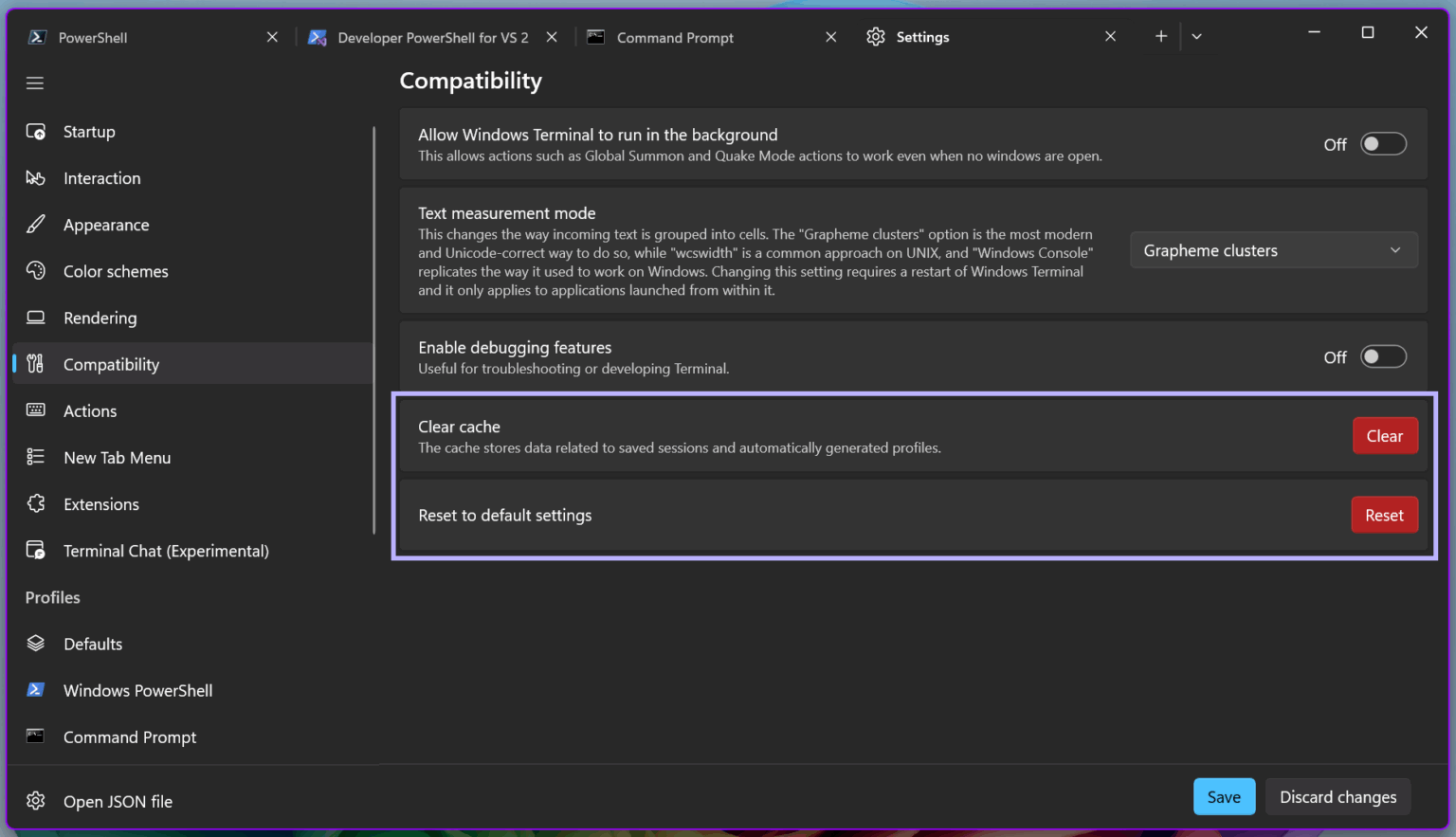 Windows Terminal Preview 1.24 Release - Windows Command Line