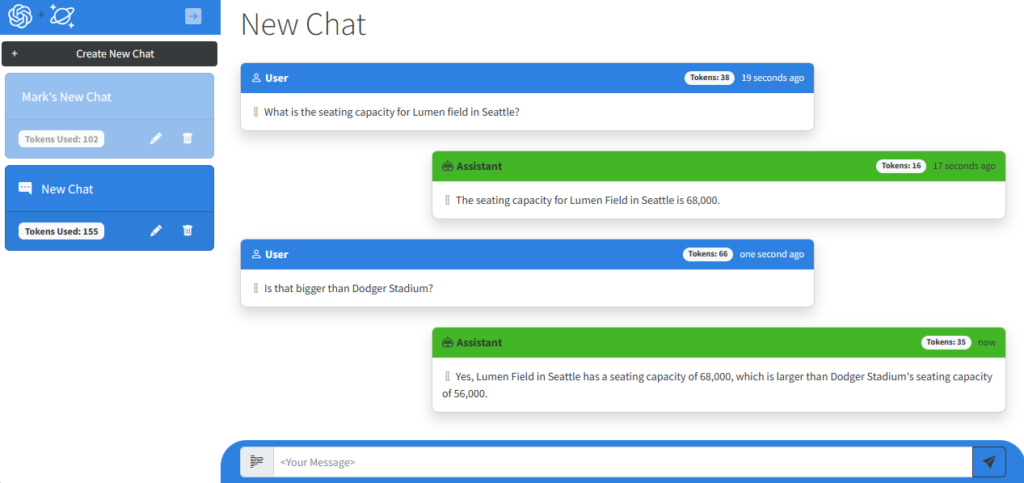 azure openai chat history cosmos db