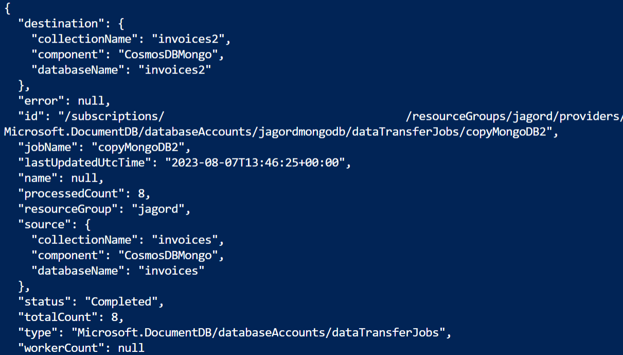 Introducing Intra-Account Collection Copy in Azure Cosmos DB for MongoDB