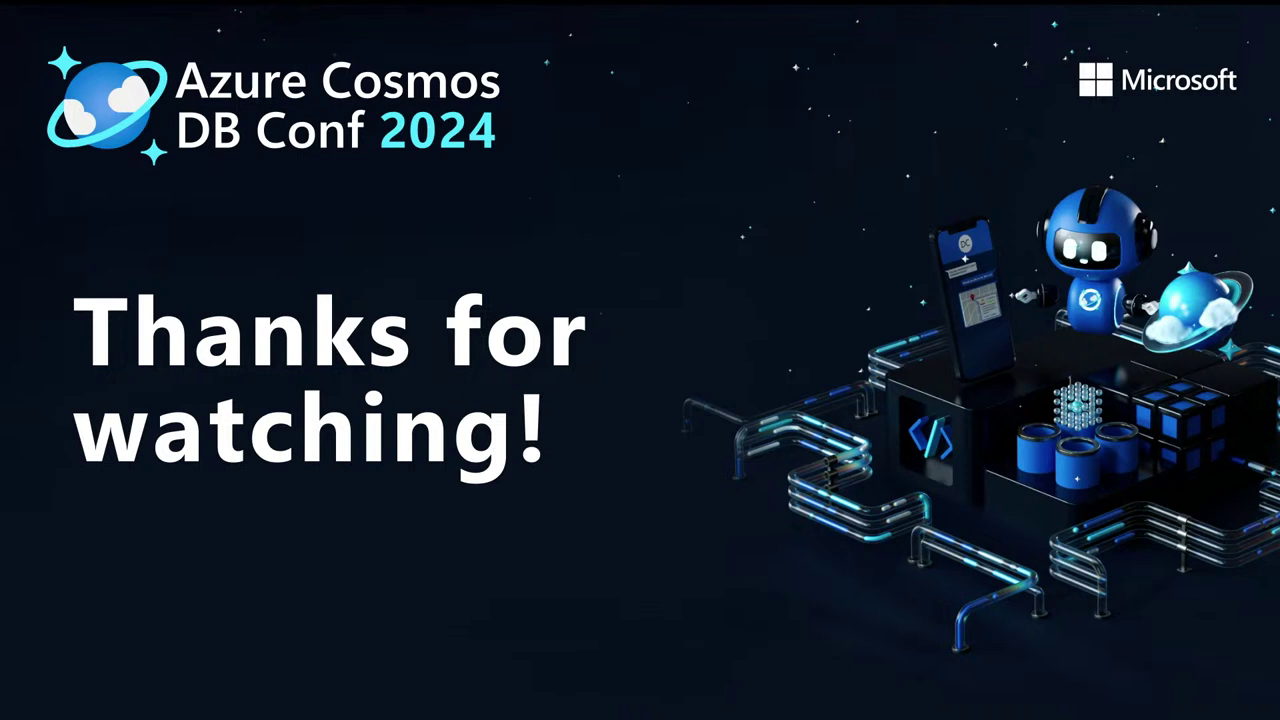 Azure Cosmos DB Conf 2024: Accelerating Innovation in AI and Data
