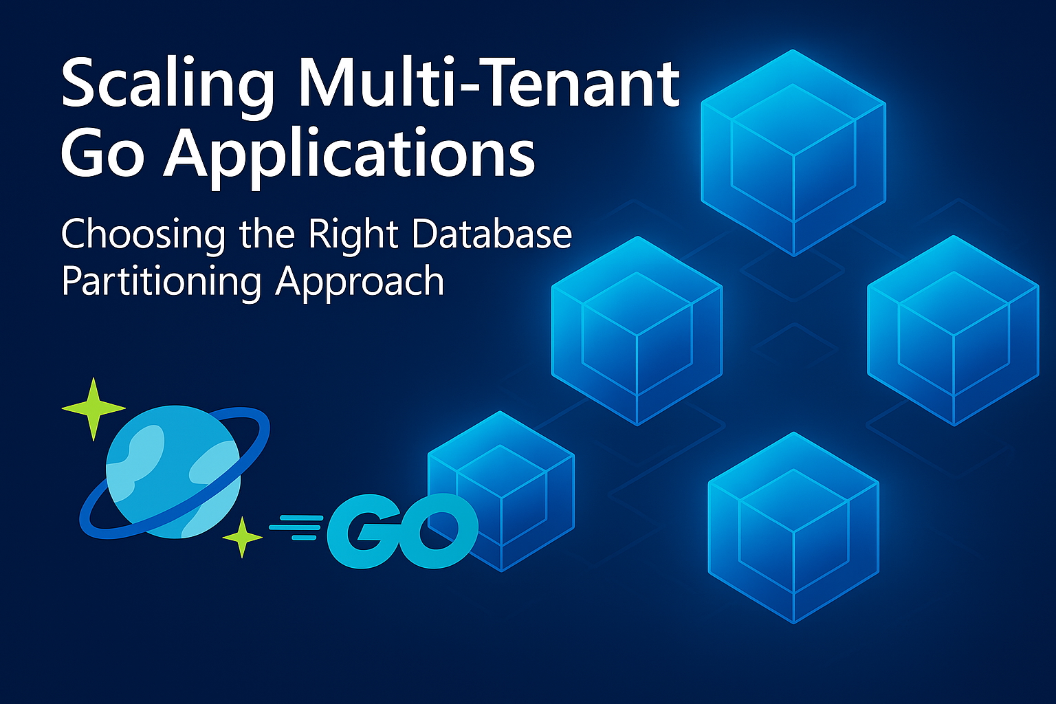Scaling multi-tenant Go applications: Choosing the right database partitioning approach