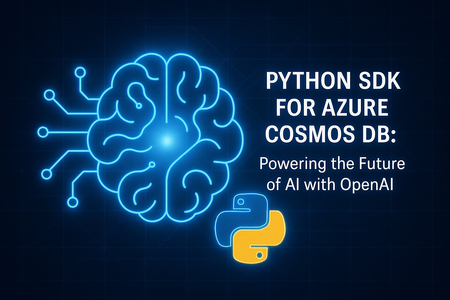 Announcing latest Azure Cosmos DB Python SDK: Powering the Future of AI with OpenAI Announcing latest Azure Cosmos DB Python SDK: Powering the Future of AI with OpenAI