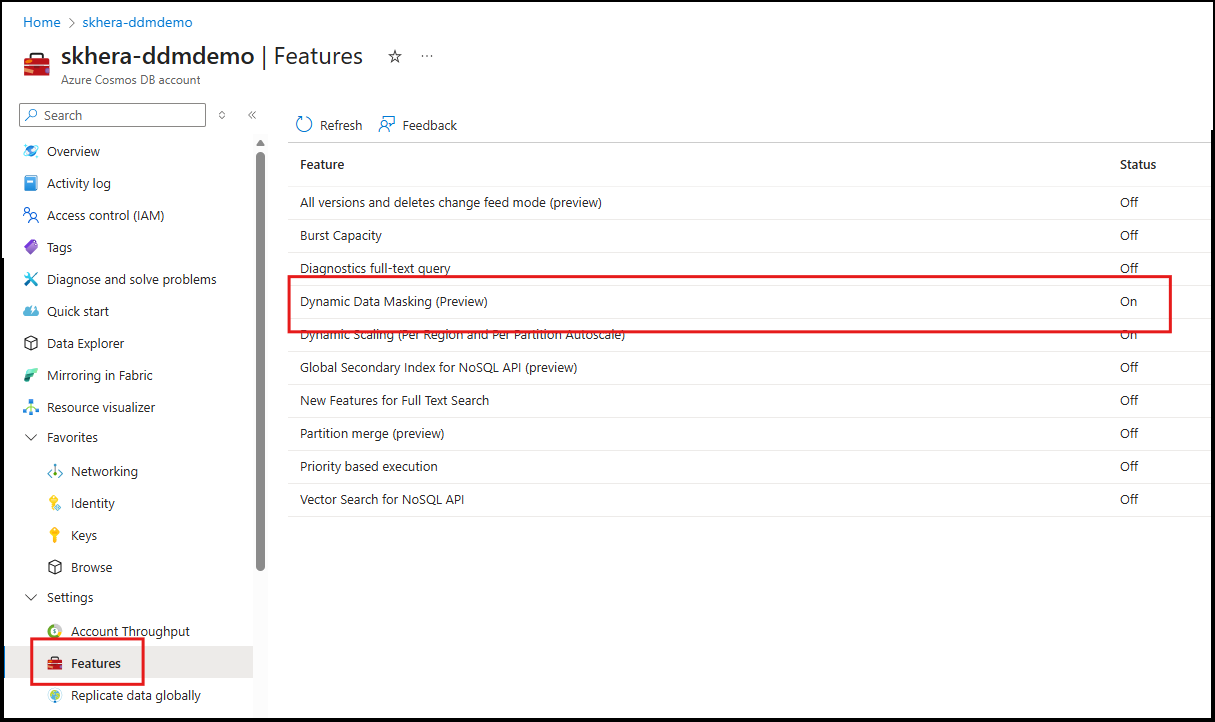 Announcing: Dynamic Data Masking for Azure Cosmos DB (Preview)
