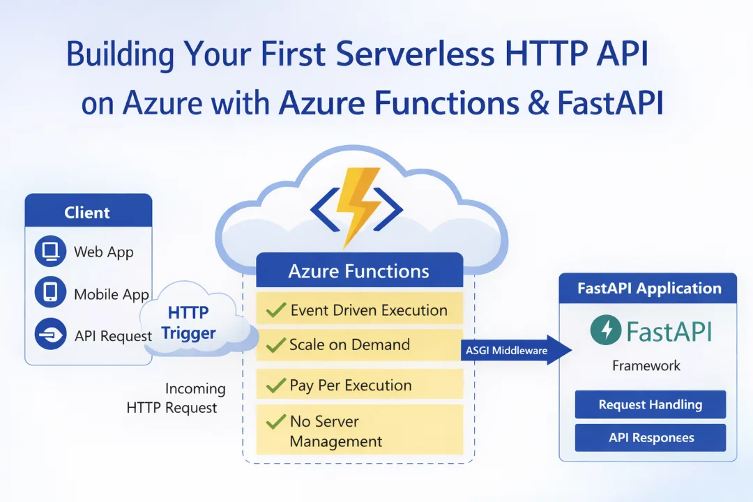"Building Your First Serverless HTTP API on Azure with Azure Functions & FastAPI