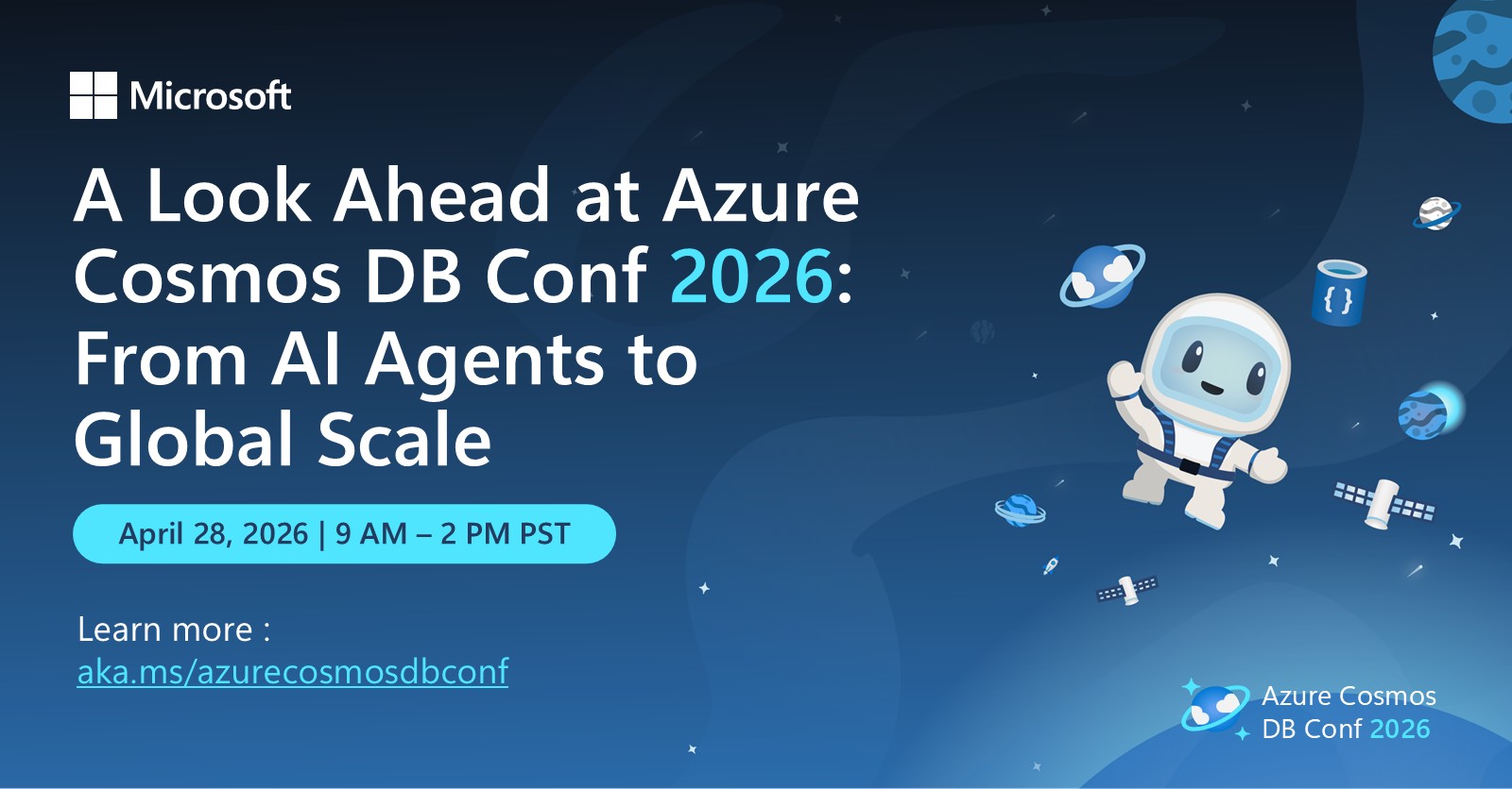 A Look Ahead at Azure Cosmos DB Conf 2026: From AI Agents to Global Scale