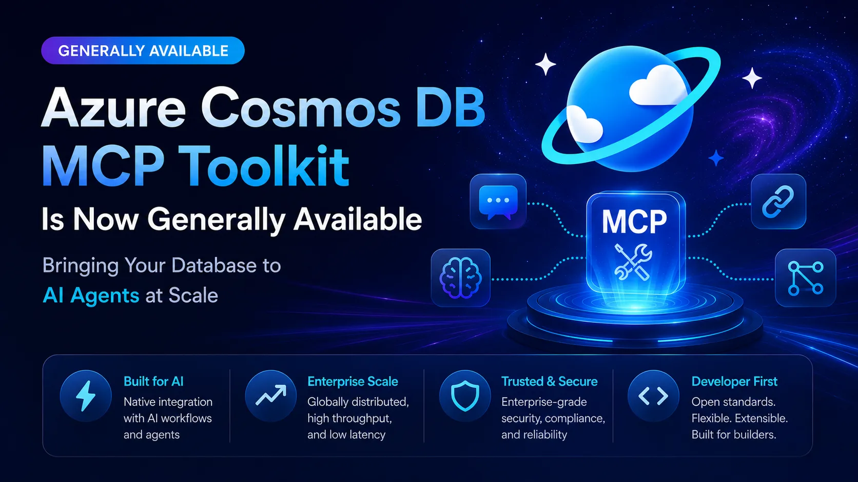 Azure Cosmos DB MCP Toolkit generally available