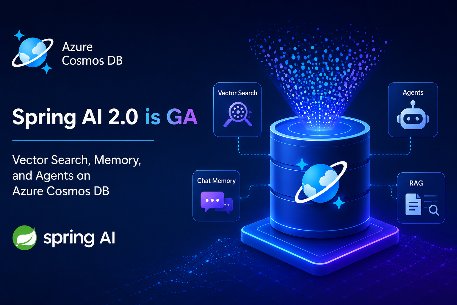 Spring AI 2.0 is GA: Vector Search, Memory, and Agents on Azure Cosmos DB