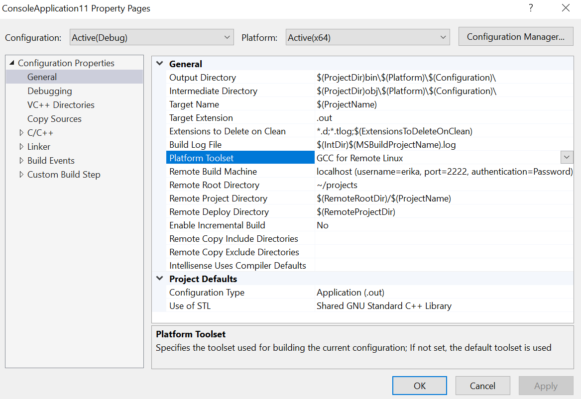 Linux development with C++ in Visual Studio - C++ Team Blog