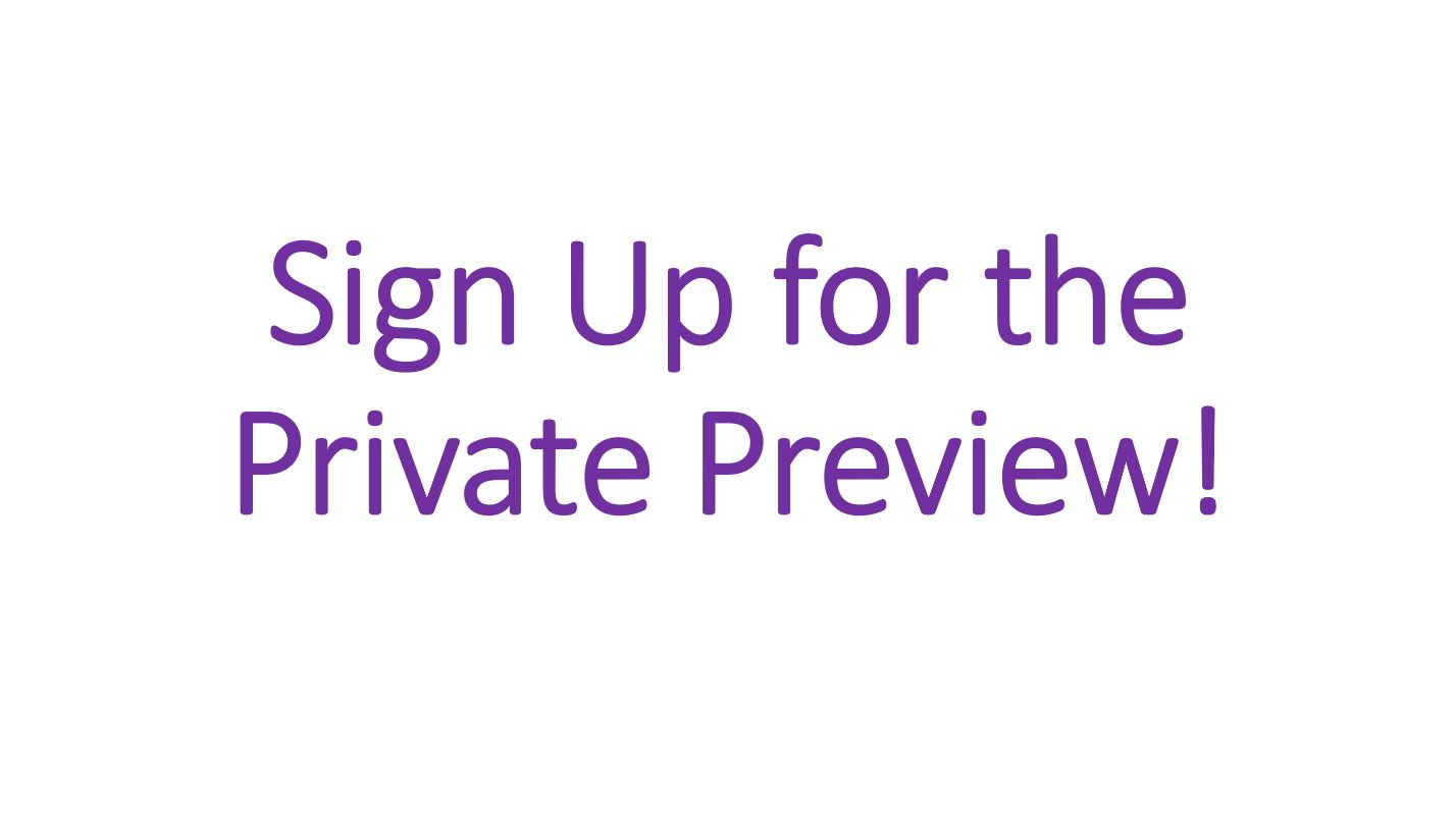 Sign Up for the Private Preview of Visual Studio support for Codespaces