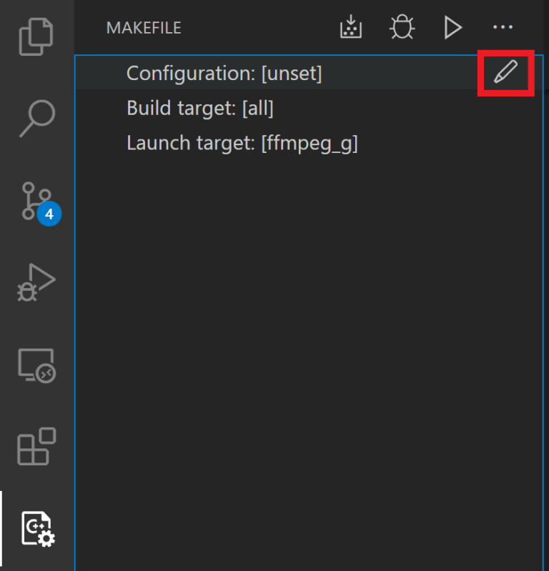 Как использовать makefile в visual studio