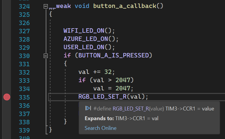 visual studio for embedded c