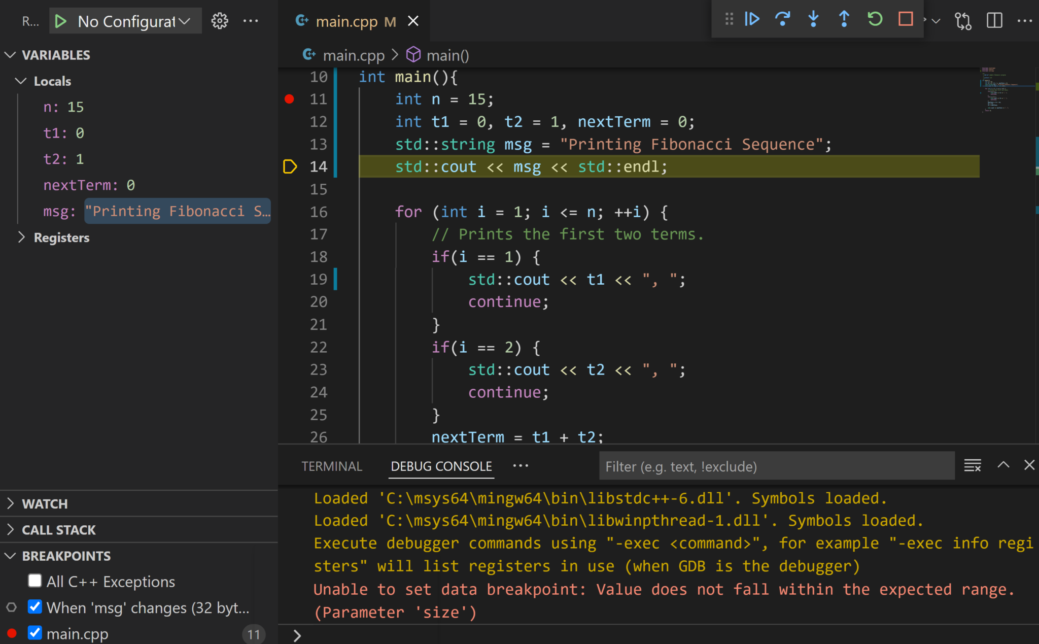 What’s new for C++ Debugging in Visual Studio Code - C++ Team Blog