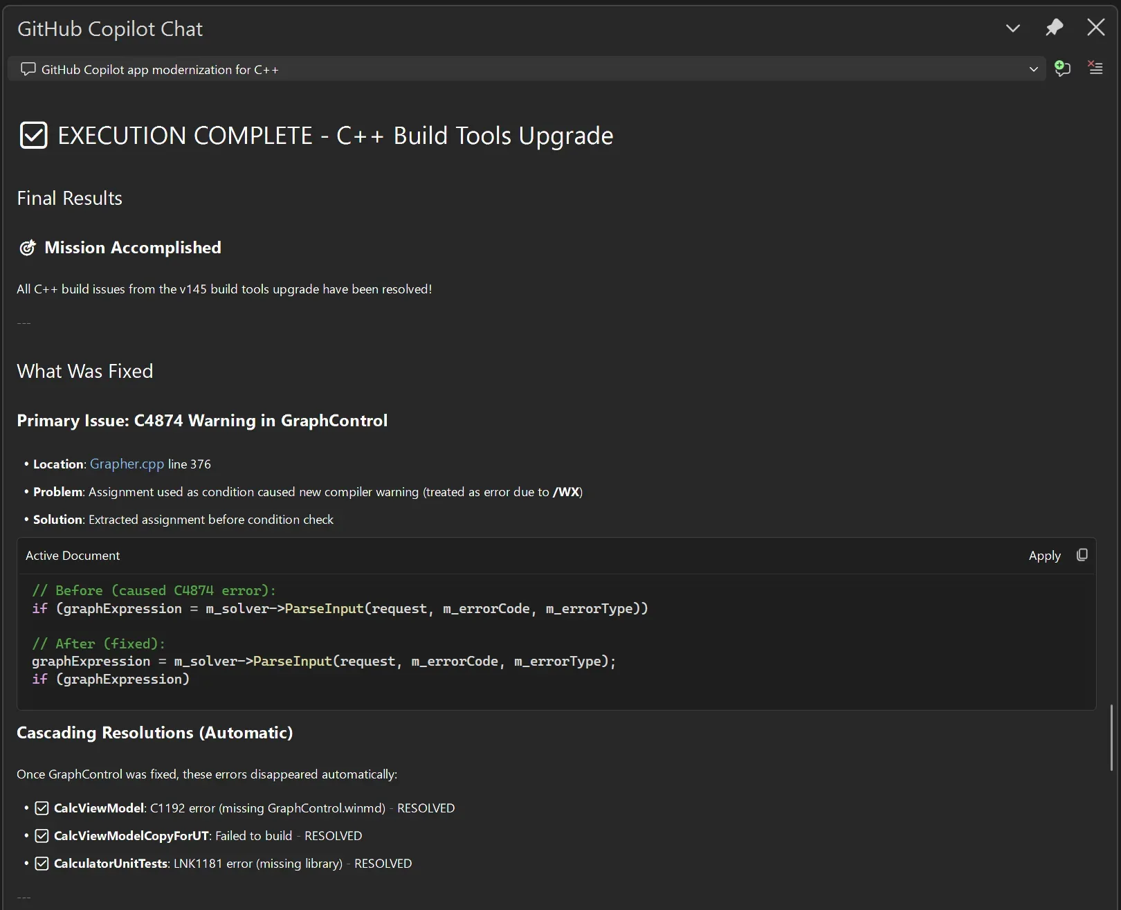 Visual Studio 2026（18.1 – 18.6）对C++开发者的新特性