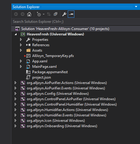 Visual Studio - Solution