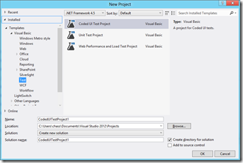 Getting Started with Load Testing in Visual Studio 2012 - Azure 