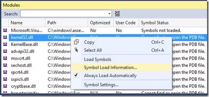Understanding symbol files and Visual Studio's symbol settings - Azure  DevOps Blog