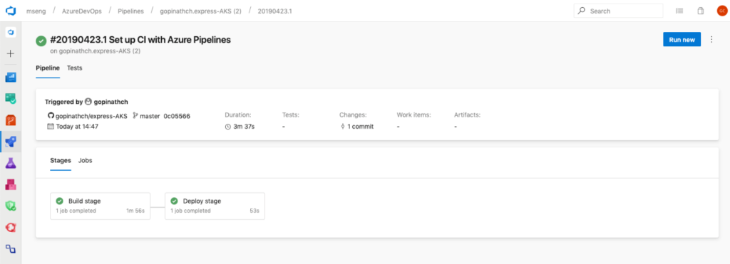 Announcing Kubernetes integration for Azure Pipelines