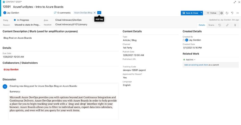 AzureFunBytes - A Brief Intro To Azure Boards - Azure DevOps Blog