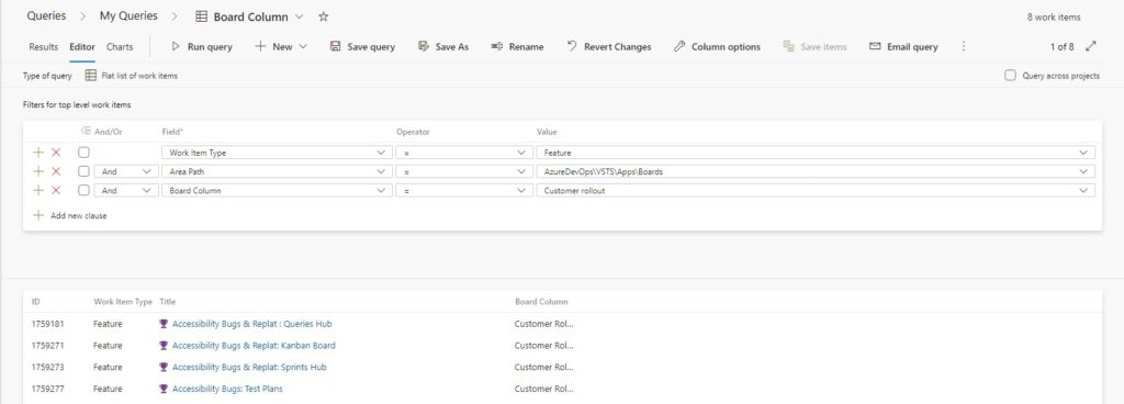 Azure Boards Ux Modernization - Public Preview - Azure DevOps Blog