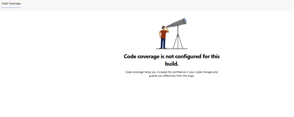 Code Coverage not configured