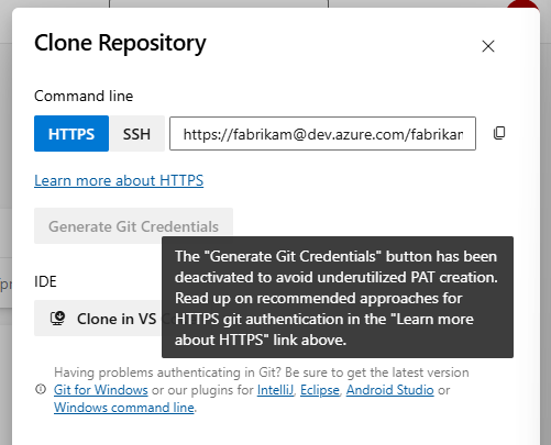 Reducing PAT usage across Azure DevOps