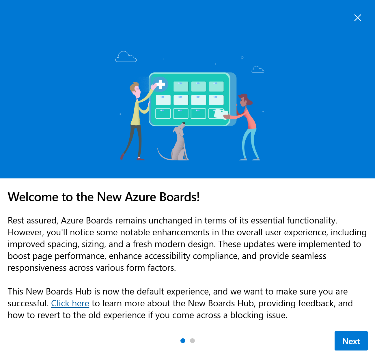 New Boards Hub Update – Azure DevOps Blog