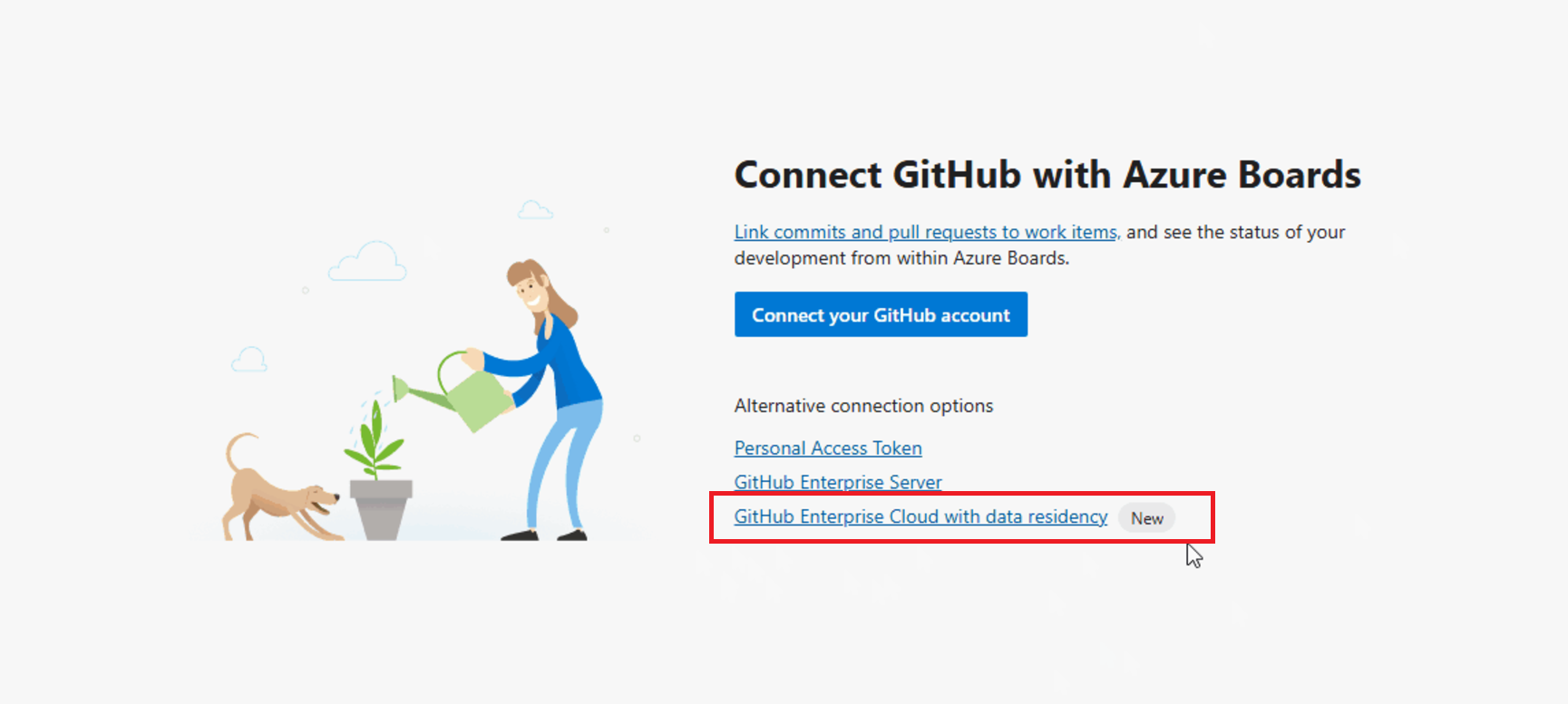 Boards Integration with GitHub Enterprise Cloud and Data Residency (Public Preview)