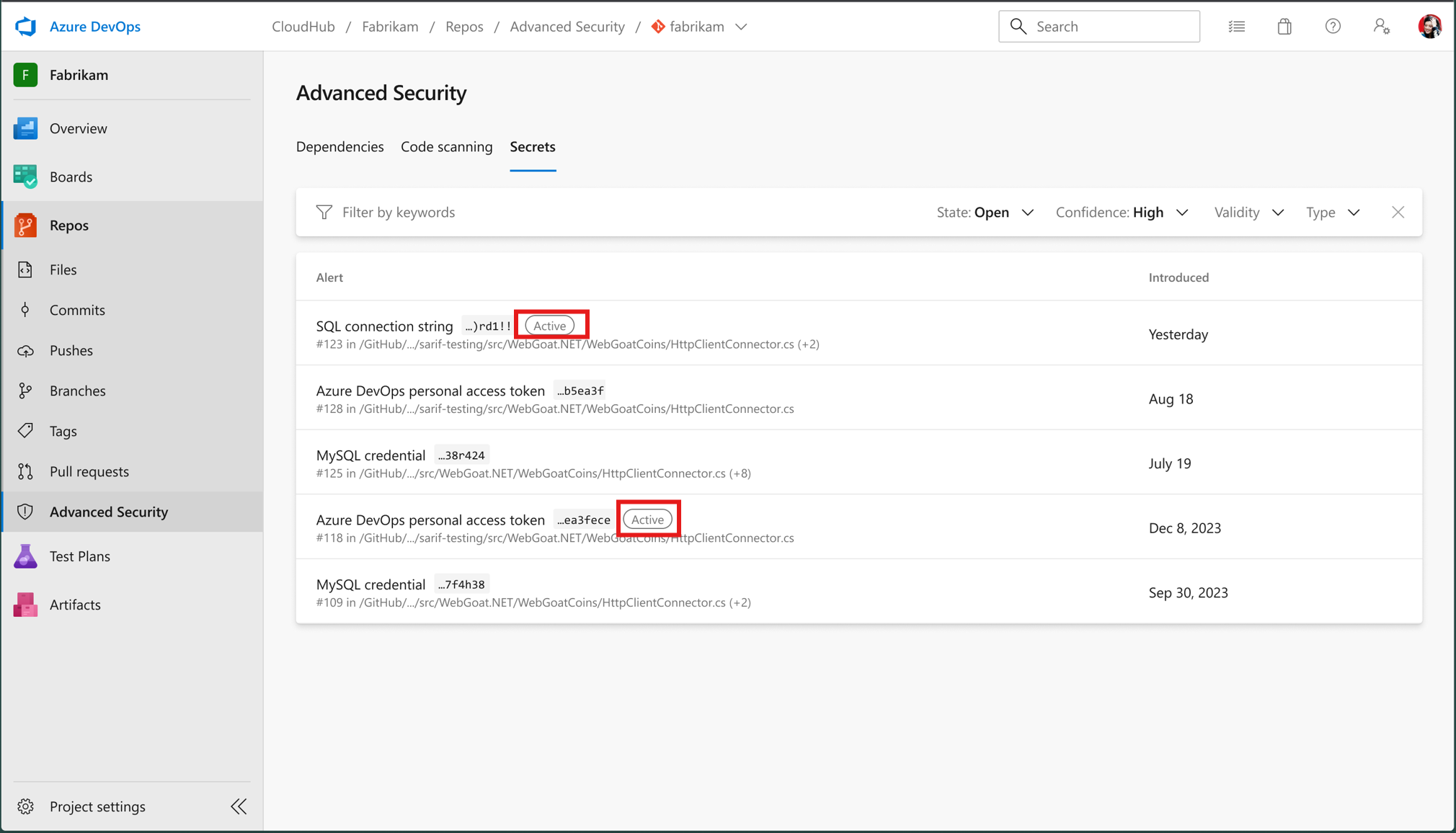 Hunting Living Secrets: Secret Validity Checks Arrive in GitHub Advanced Security for Azure DevOps