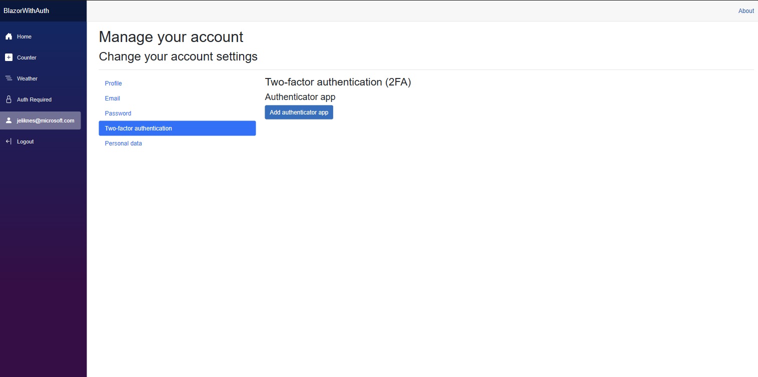 Add multifactor authentication